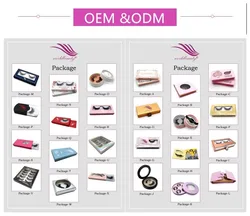 Custom private Label magnetic lash box Top selling natural 3D volume magnetic lashes eyelashes