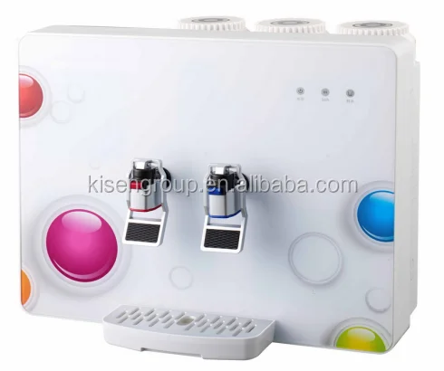 Wall mounted hot and cold water purifier