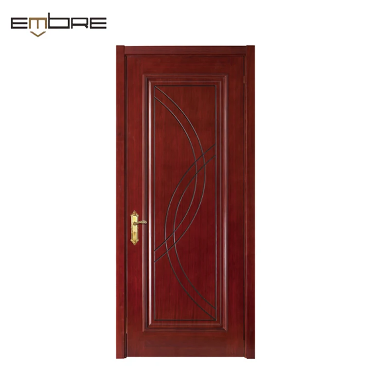 
Brazil pine wood solid wooden door fairy design israel door 