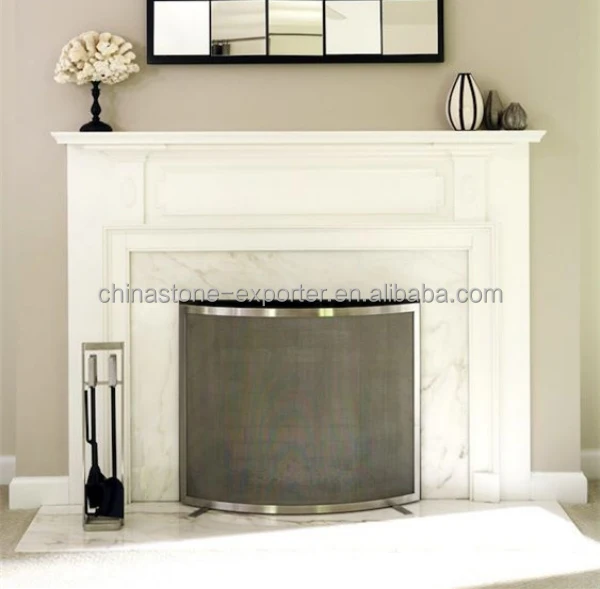 Home indoor wall stone fashion fireplace surrounding, marble fireplace mantel