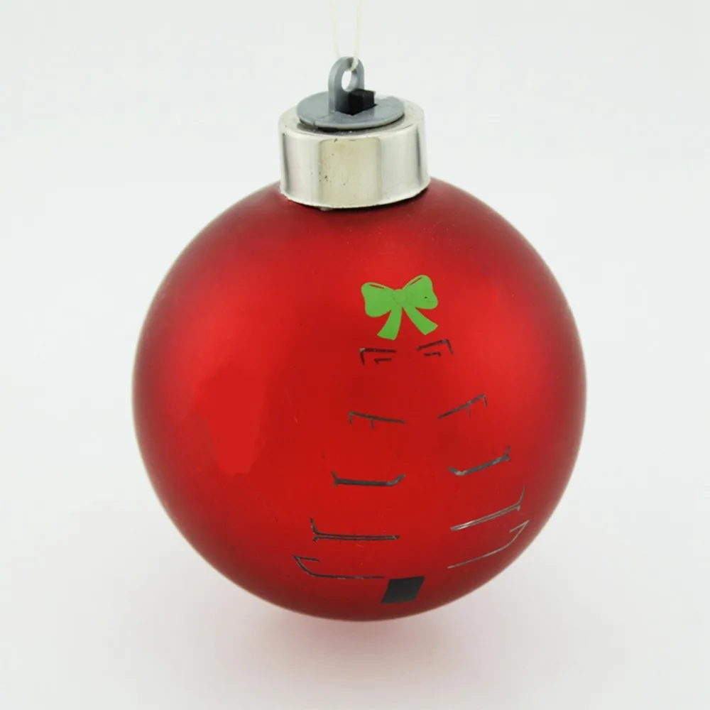 
Outdoor Christmas decorations handmade glass balls 