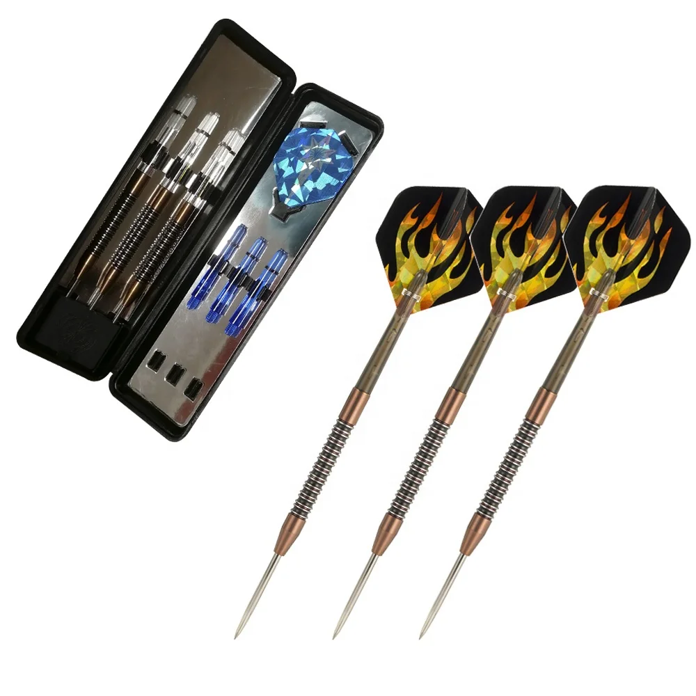 
21.0g Steel Tip Tungsten darts barrels, 95% tungsten with interval color coating 