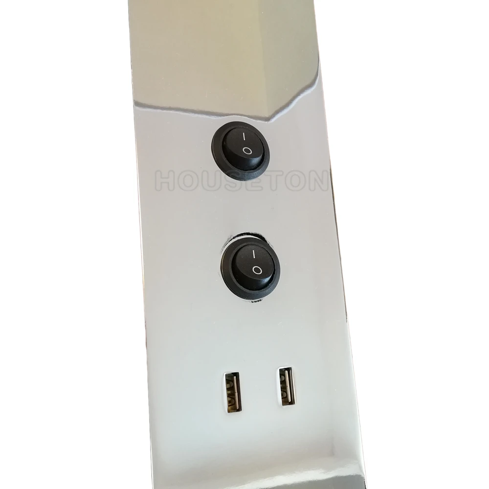 Hot selling hotel bed head  socket rechargeable usb wall lamp light