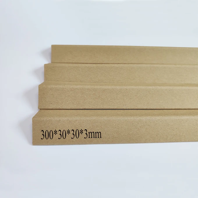 300*30*30*3mm L shape kraft paper material paper Corner protect for pallet