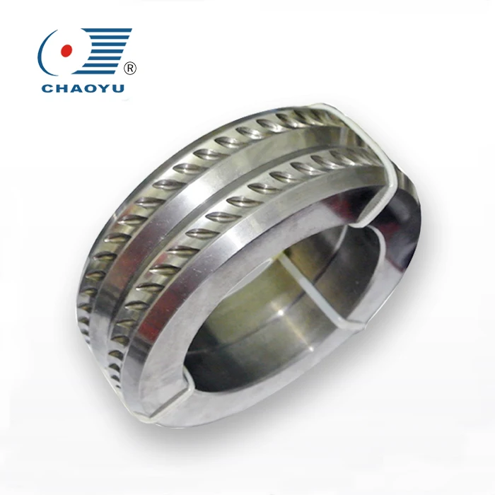 Tungsten Carbide slotting roller for 4-12mm steel cold rolling rebar production