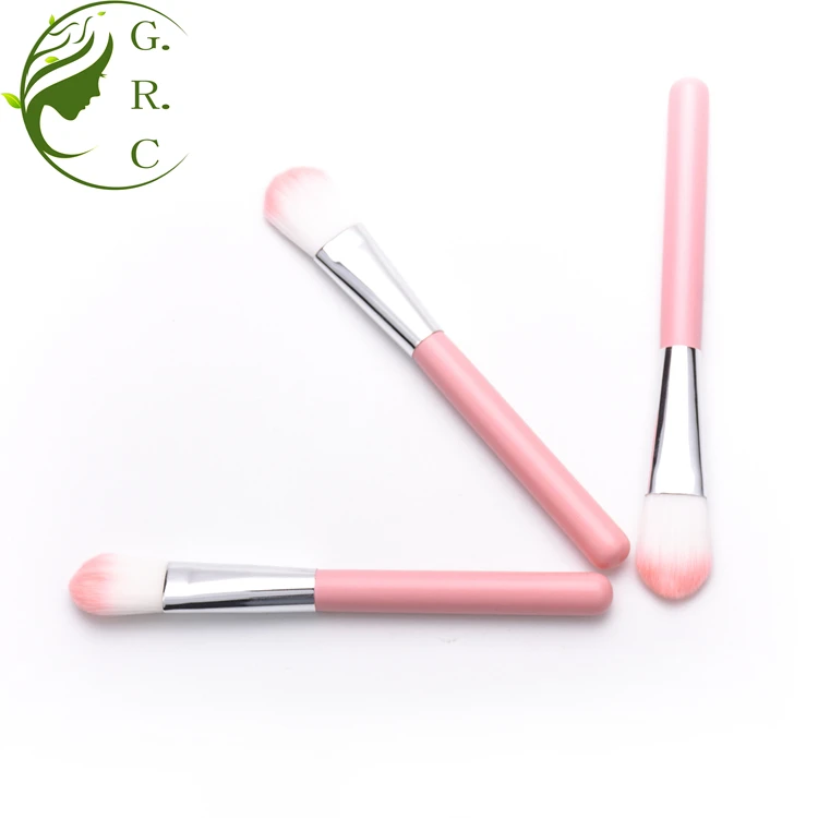 Wholesale small single pink foundation brush waterproof kiss beauty foundation makeup brush