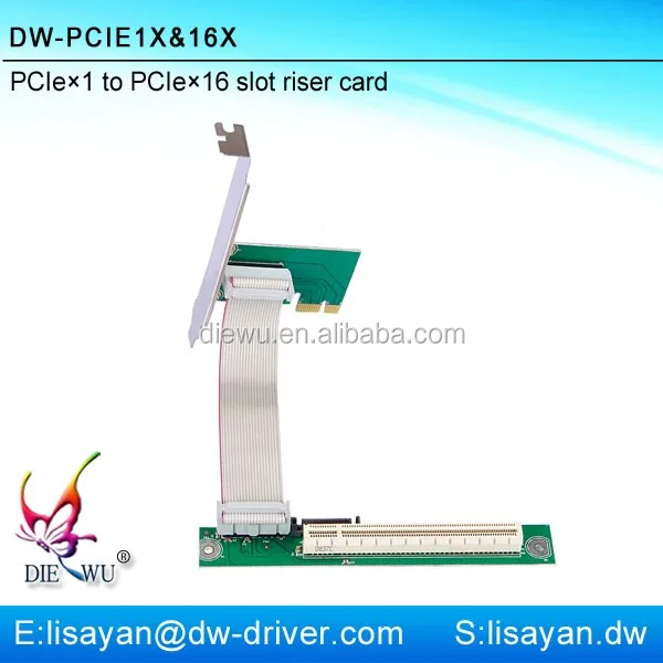 Новые продукты 2016 ribbion 1х до 16х riser card