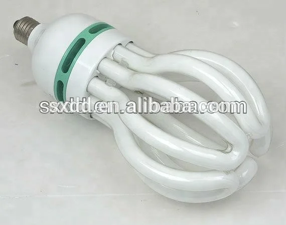 Compact Fluorescent Lamp High Lumen Brightness Energy Saving Light Lotus Flower Led Light 45W 65W 85w 125w E27 B22 CFL BULB Oem