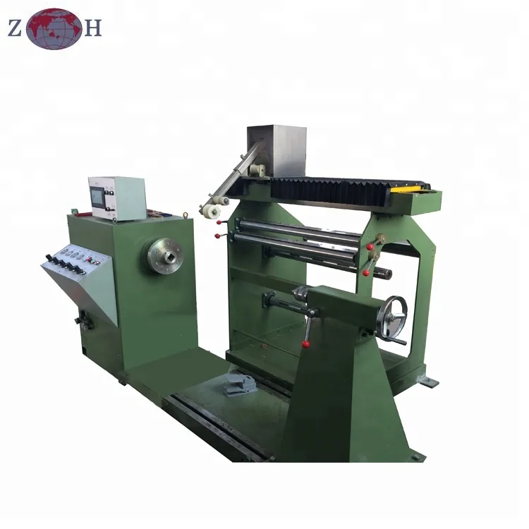 PLC control bobbin winding machine