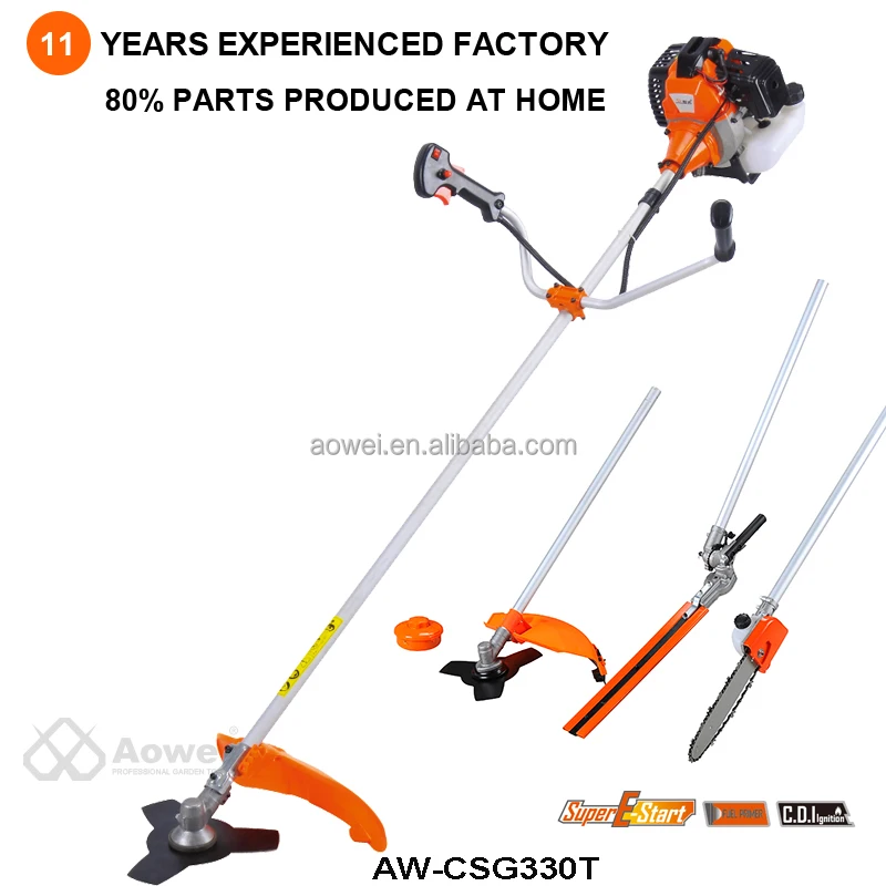 33cc Pole Hedge Trimmer, 2 split shaft, 1.5m