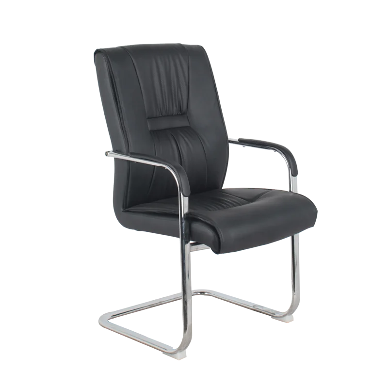 Fancy pu leather professional office chairs wholesale without wheels