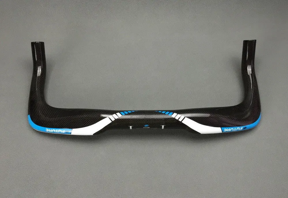 УГЛЕРОДНЫЙ фиксированный руль для дорожного велосипеда TT Base Bullhorn Bar Triathlon 400 420 440 460