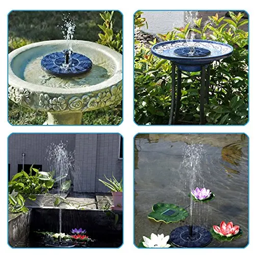 Solar Brushless Motor Solar Fountain Solar Panel Water Fountain