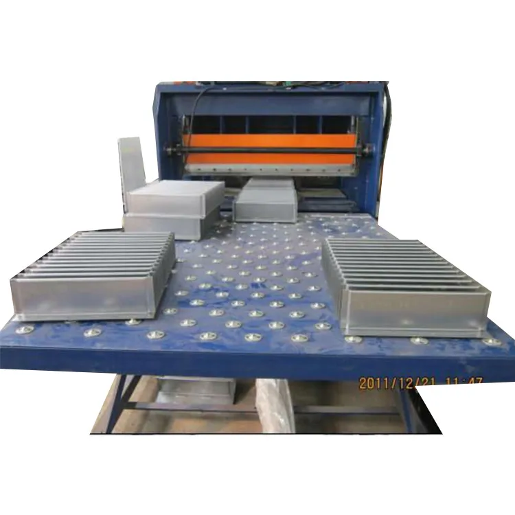 automatic corrugated fin tank forming welding machine for transformer making