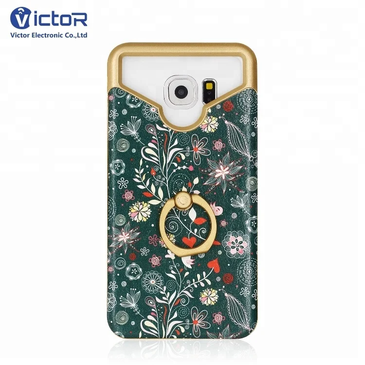 Universal Ring Holder OEM Leather Sticker Mobile Case Mobile Phone Accessory For Android Phones