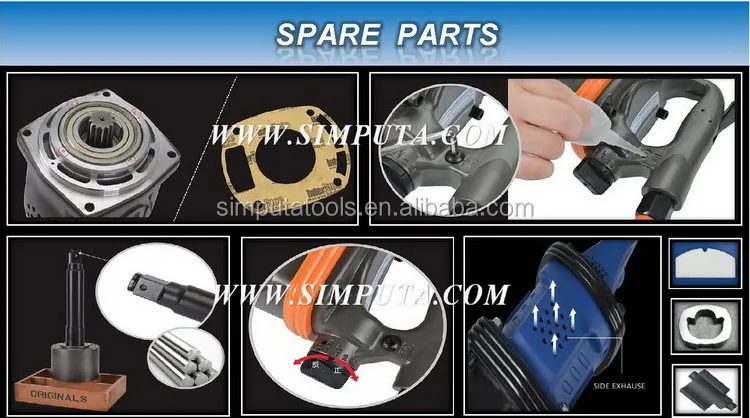 Professional Air Impact Wrench Pneumatic wrench Truck Tire impact wrench