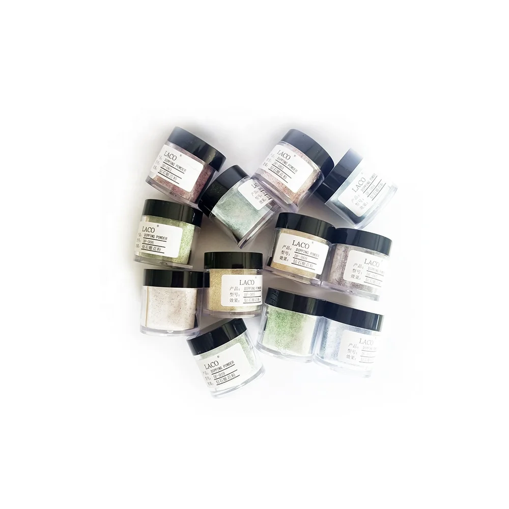 10g nail powder glitter sand 12 color 3 in 1 dipping powder acrylic polymer nail powder for nail art