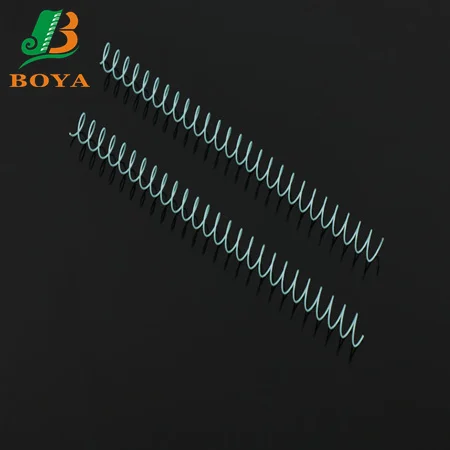 Low Price ! High Quality ! Bookbinding Material Gold Color 7/8' 5:1 Pitch Metal Spiral Coil Wire
