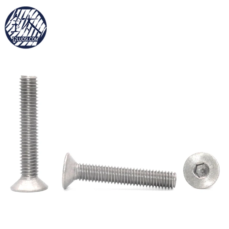 Gr2 Titanium 7991 Socket Countersunk Screw M2 M3