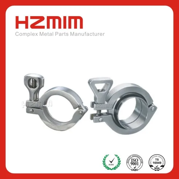 High quality steel pipe clamp, tri clover pipe clamp, tri clamp