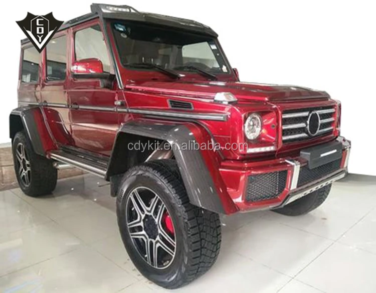 G Class 4x4 арок Высокое качество углеродного волокна лоб колеса для g класса