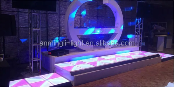 DJ led dancefloor wedding light LED Acrylic Dance Floor LED