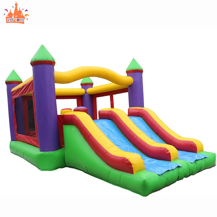 Customized inflatable bouncer commercial castle combo inflatable slide