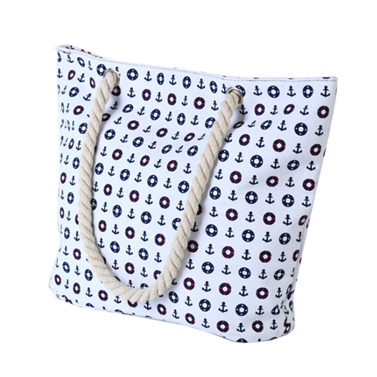 
 Сумка-тоут женская летняя хлопковая в полоску, модный большой тоут на плечо, Пляжная Сумочка-тоут  