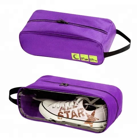 600D RPET Factory Supply Cheapest Price Custom Cosmetic Bag Makeup Polyester Shoe Bags