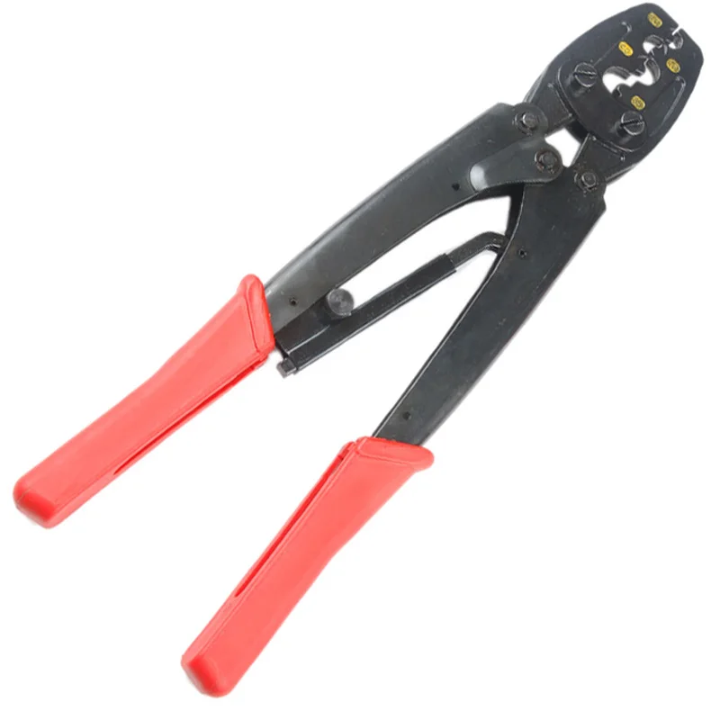 Ferrule Crimping Tool Kit 0 25 10mm2 AWG 23 7 Crimping Plier Set HSC8 6 4A Carbon Red Blue Steel Style Surface Plastic Color SIC