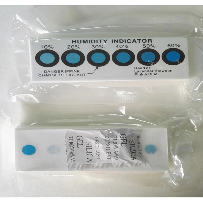 Кобальт Бесплатная шесть точек изменение цвета карты индикатор влажности