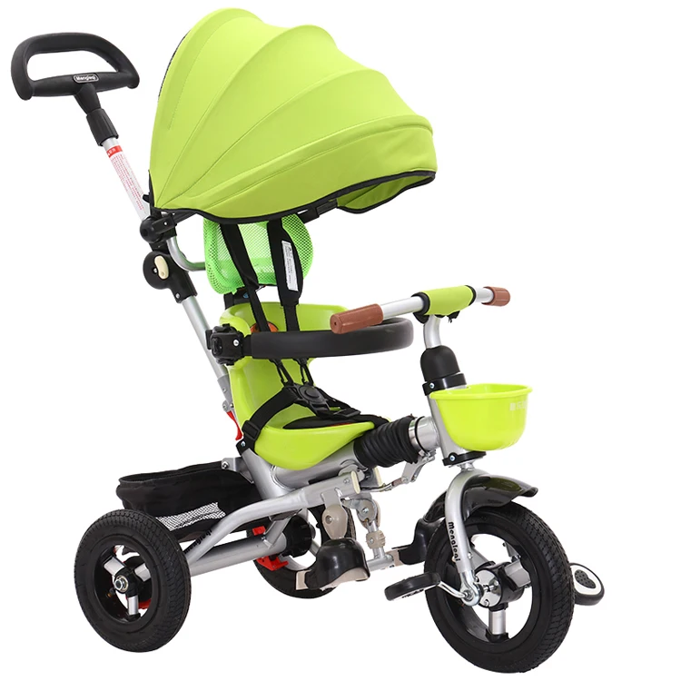 2023 cheap price small toddler cycle with canopy / four in one kids tricycle / baby tricycle children bicycle with high quality
