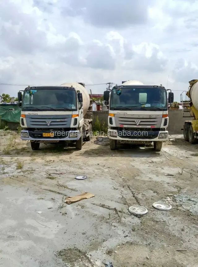 Mini concrete mixer truck 6 cubic meters concrete mixer truck dimensions