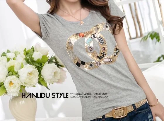 Dual Color Jeans Polo Shirt Apparel Sewing Machine
