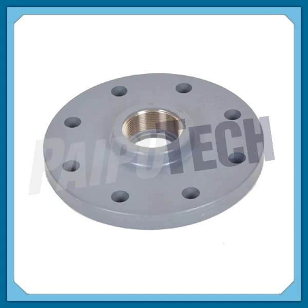 Plastic Pipe Fitting UPVC/PVC-U/PVC pn16 TS Flange for Water Supplying