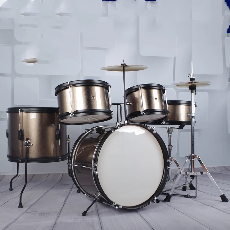 Drum instrument percussion kids musical jazz drum set 5pcs
