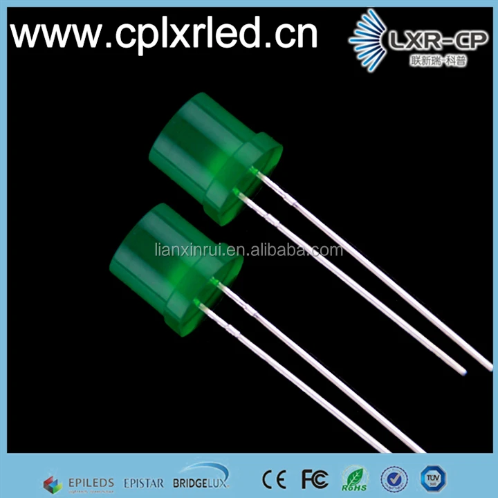 Теплый чистый натуральный холодный белый 5 мм flat top глава обломок диод