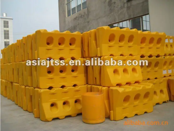 Popular Design Plastic Traffic Road Safety Jersey Barrier Water Filled  Barrier