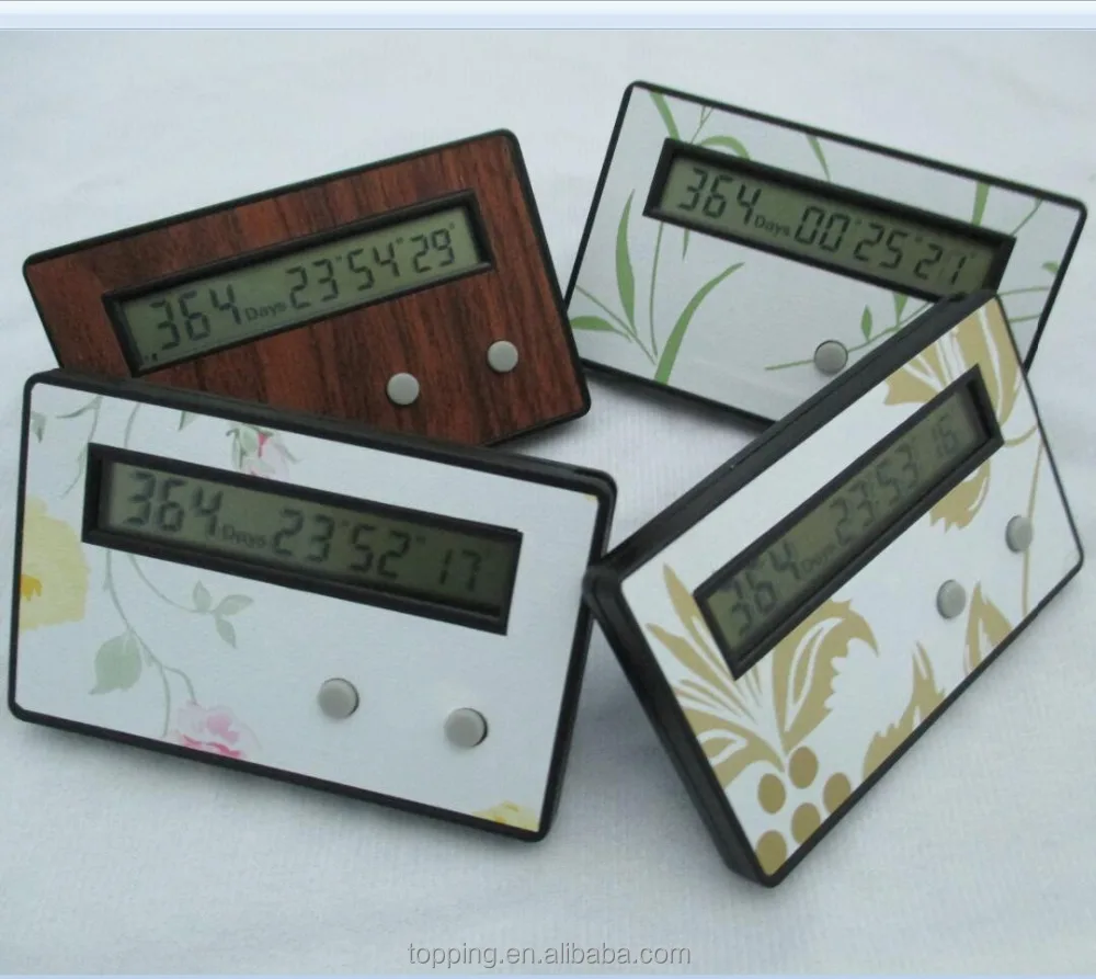 Customized countdown timer with big LCD screen timer