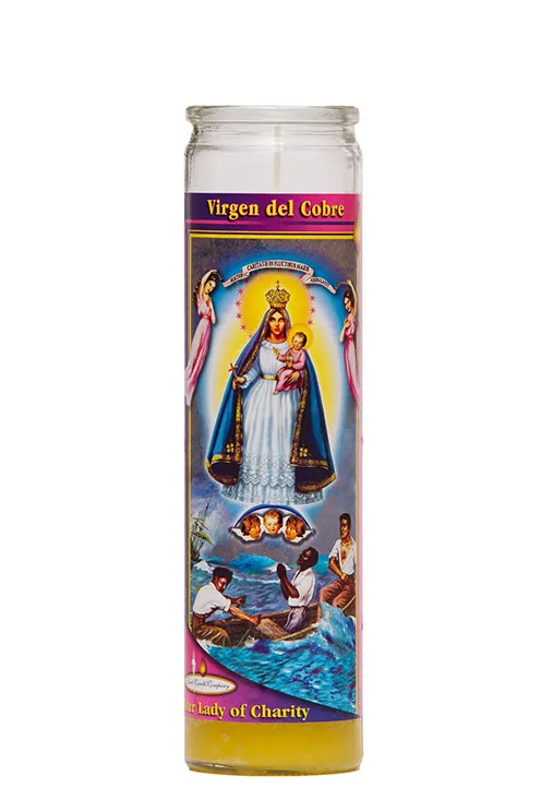 Bulk 7 Day Prayer Religious Glass Jar Candles