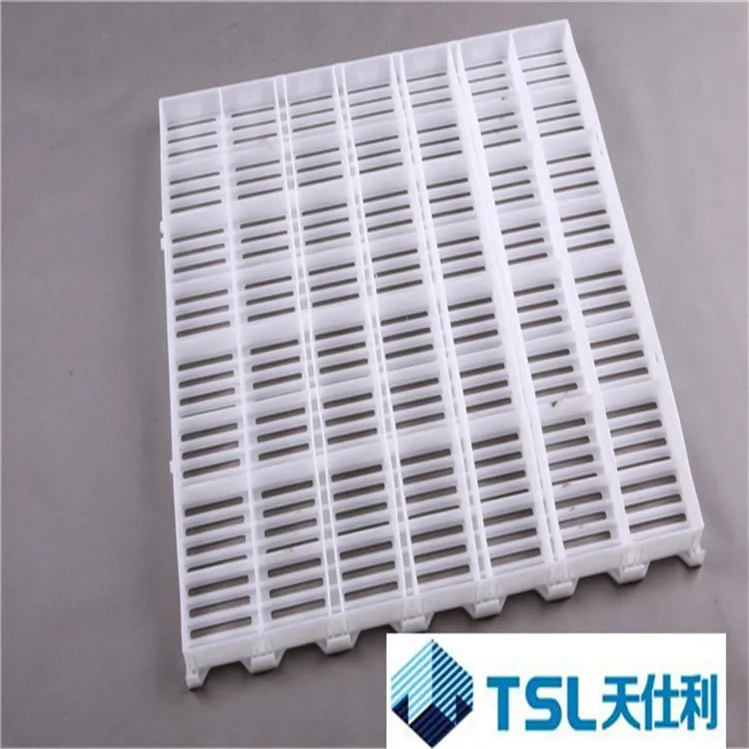 pig floor slated flooring for goats poultry plastic slat floor with fiber glass beam support legs