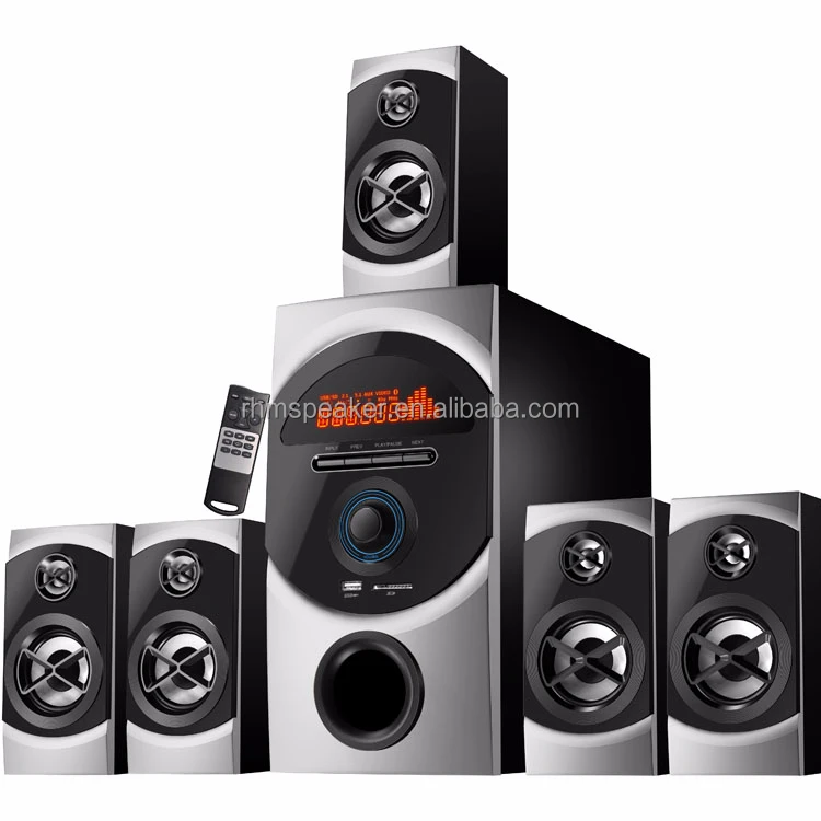Latest design Hi-fi multimedia active speaker system home speaker 5.1  RM AV9109
