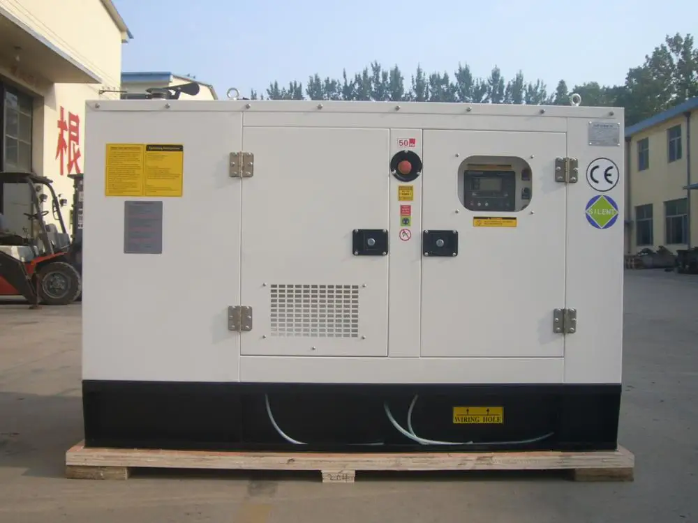 High efficiency Weifang 50kva silent generator powered by Ricardo engine