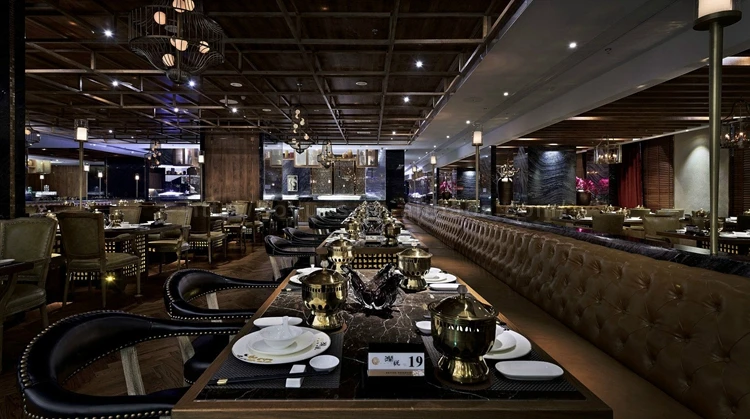 Китайский Роскошный старинный Ресторан мебель