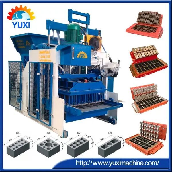 Interlocking Egg Layer Mobile Solid Brick Making Machine Concrete Mobile Block Machine For Sale