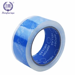 Good Viscosity BOPP Packing Tape Custom Printed LOGO Super Clear Sello tape
