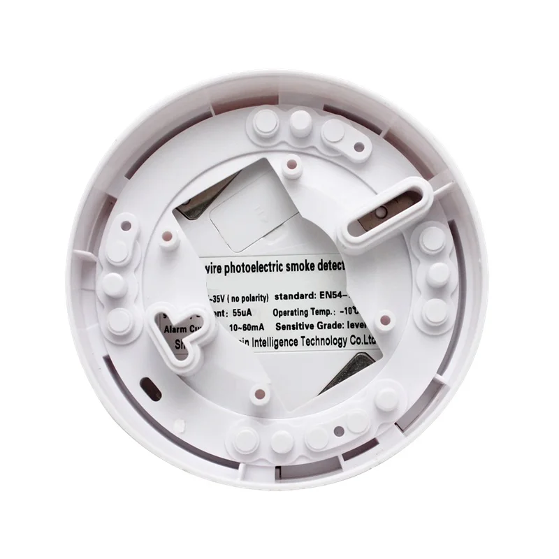 13 years factory 2/4 wire Conventional optical 24V smoke detector for fire detection