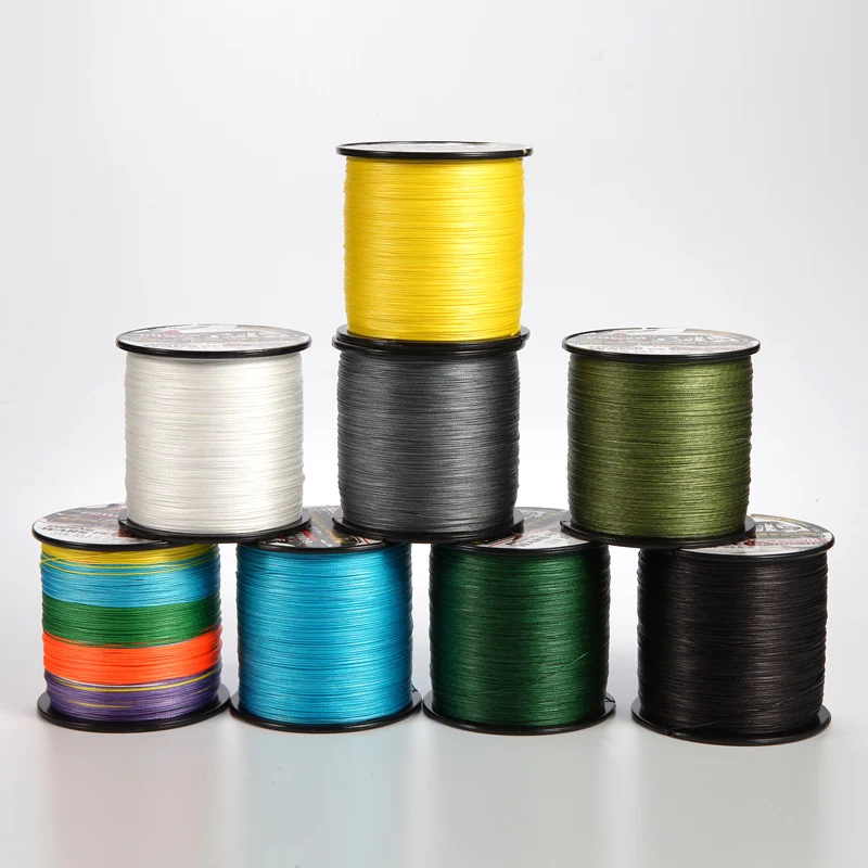 8 strands rell fishing line 300 meters per spool 6LB-300 LB PE braided fishing line