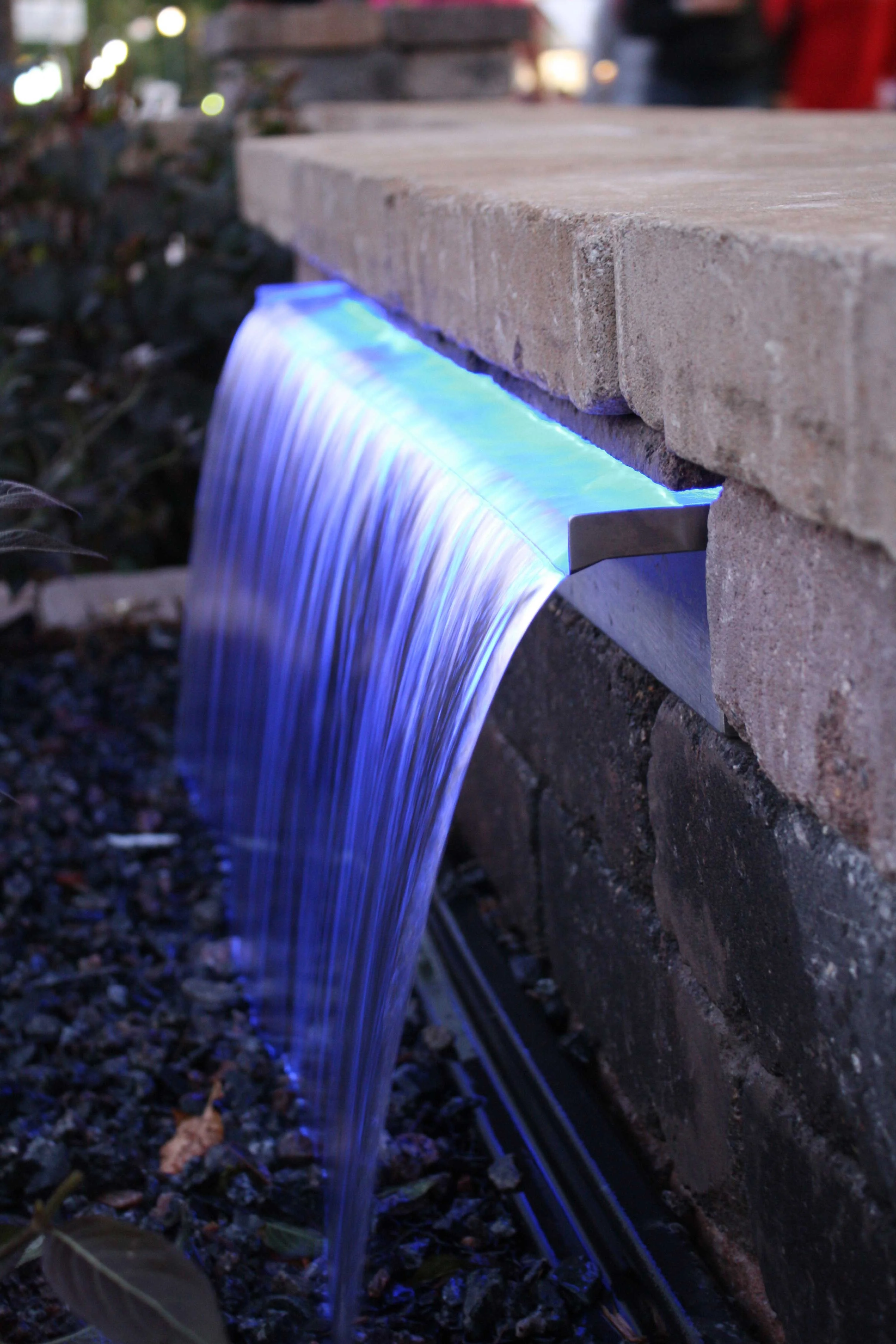 2021 new waterfall aquarium acrylic outdoor waterfall fountain cascade