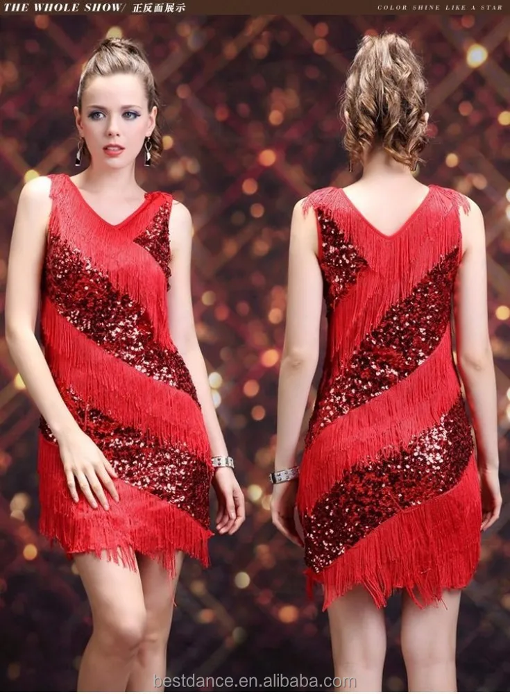BestDance women latin american dancing costumes ballroom dance dress